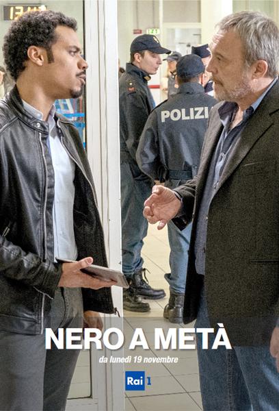 TV ratings for Nero A Metà in the United States. Rai 1 TV series