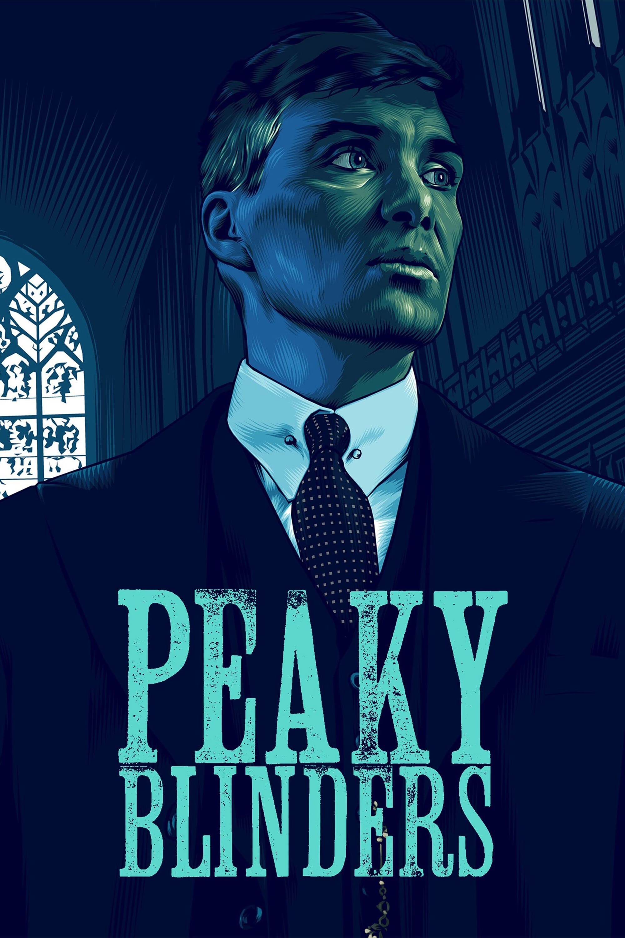 Poster Affiche Peaky Blinders The Shelby Family Gang Mafia Irlande Serie TV 